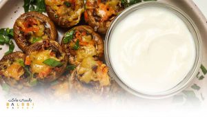 قارچ سوخاری رژیمی با سس | بالسی مارکت