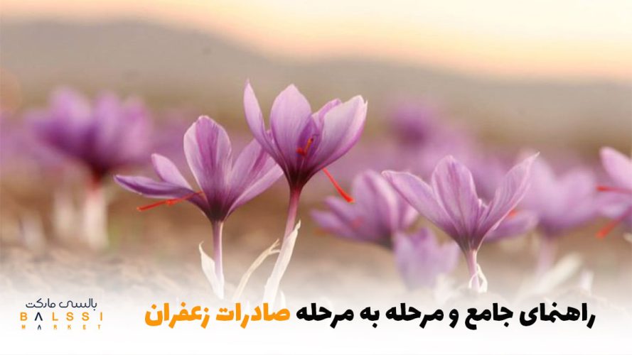 راهنمای جامع و مرحله به مرحله صادرات زعفران | بالسی مارکت