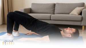 بریج باسن یک حرکت ورزشی ساده برای تقویت عضلات بدن در خانه | بالسی مارکت