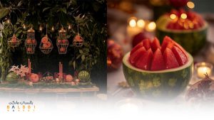 نحوه تزیین سفره شب یلدا ۱۴۰۴ | بالسی مارکت